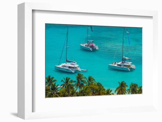 Caribbean, British Virgin Islands, Jost Van Dyke, White Bay-Alan Copson-Framed Photographic Print