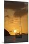 Caribbean, British Virgin Islands, Norman Island. Sailboat at Anchor-Kevin Oke-Mounted Photographic Print