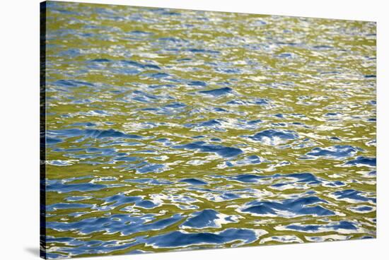 Caribbean, British Virgin Islands, Peter Island. Water Patterns-Kevin Oke-Stretched Canvas