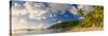 Caribbean, British Virgin Islands, Tortola, Cane Garden Bay, Cane Garden Bay Beach-Alan Copson-Stretched Canvas