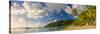 Caribbean, British Virgin Islands, Tortola, Cane Garden Bay, Cane Garden Bay Beach-Alan Copson-Stretched Canvas