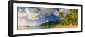 Caribbean, British Virgin Islands, Tortola, Cane Garden Bay, Cane Garden Bay Beach-Alan Copson-Framed Photographic Print