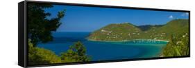 Caribbean, British Virgin Islands, Tortola, Cane Garden Bay-Alan Copson-Framed Stretched Canvas