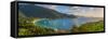 Caribbean, British Virgin Islands, Tortola, Cane Garden Bay-Alan Copson-Framed Stretched Canvas