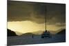 Caribbean, British Virgin Islands, Tortola. Catamaran at Soper's Hole-Kevin Oke-Mounted Photographic Print