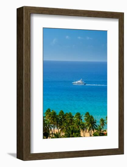 Caribbean, British Virgin Islands, Tortola, Lambert Bay, Lambert Bay Beach-Alan Copson-Framed Photographic Print