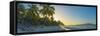 Caribbean, British Virgin Islands, Tortola, Long Bay, Long Bay Beach-Alan Copson-Framed Stretched Canvas