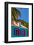 Caribbean, British Virgin Islands, Tortola, Sopers Hole, Traditional Shuttered Windows-Alan Copson-Framed Photographic Print