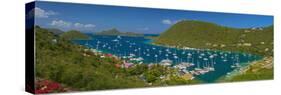 Caribbean, British Virgin Islands, Tortola, Sopers Hole-Alan Copson-Stretched Canvas