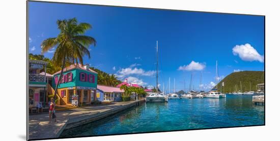 Caribbean, British Virgin Islands, Tortola, Sopers Hole-Alan Copson-Mounted Photographic Print