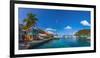 Caribbean, British Virgin Islands, Tortola, Sopers Hole-Alan Copson-Framed Photographic Print