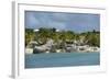 Caribbean, British Virgin Islands, Virgin Gorda. Houses in Spring Bay-Kevin Oke-Framed Photographic Print