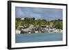 Caribbean, British Virgin Islands, Virgin Gorda. Houses in Spring Bay-Kevin Oke-Framed Photographic Print