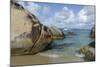 Caribbean, British Virgin Islands, Virgin Gorda. Rocks in Spring Bay-Kevin Oke-Mounted Photographic Print