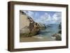 Caribbean, British Virgin Islands, Virgin Gorda. Rocks in Spring Bay-Kevin Oke-Framed Photographic Print