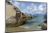 Caribbean, British Virgin Islands, Virgin Gorda. Rocks in Spring Bay-Kevin Oke-Mounted Photographic Print