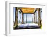 Caribbean Cabana, Puerto Rico-George Oze-Framed Photographic Print