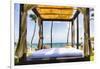 Caribbean Cabana, Puerto Rico-George Oze-Framed Photographic Print