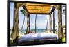 Caribbean Cabana, Puerto Rico-George Oze-Framed Photographic Print