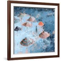 Caribbean Coast IV-Dora Knuteson-Framed Art Print