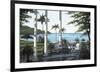 Caribbean Comfort-Bill Saunders-Framed Giclee Print