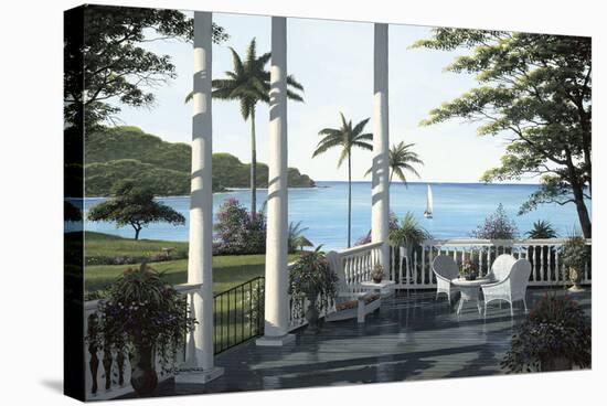 Caribbean Comfort-Bill Saunders-Stretched Canvas