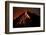 Caribbean, Costa Rica. Mt. Arenal erupting with molten lava-Jaynes Gallery-Framed Photographic Print