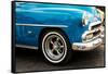 Caribbean, Cuba, Havana. Havana's vintage cars. 1952 Chevrolet DeLuxe.-Emily M Wilson-Framed Stretched Canvas