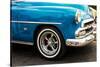 Caribbean, Cuba, Havana. Havana's vintage cars. 1952 Chevrolet DeLuxe.-Emily M Wilson-Stretched Canvas