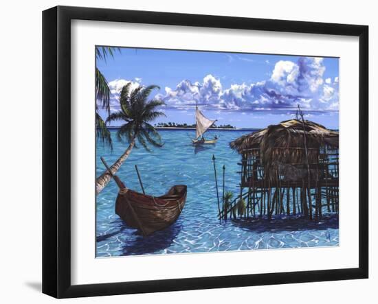Caribbean Dreams-Scott Westmoreland-Framed Art Print