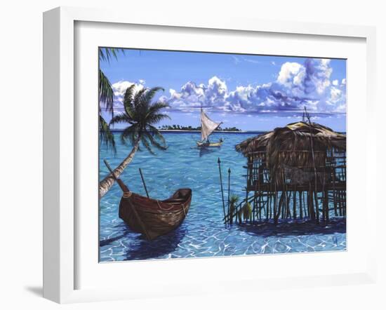 Caribbean Dreams-Scott Westmoreland-Framed Art Print