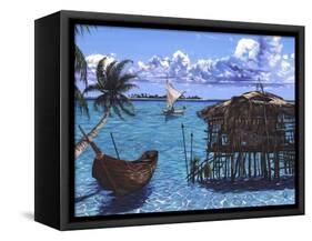 Caribbean Dreams-Scott Westmoreland-Framed Stretched Canvas