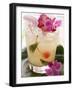 Caribbean Drink with Lime on Banana Leaf-Foodcollection-Framed Photographic Print