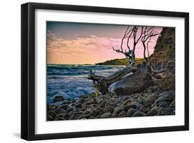 Caribbean, Grenada, Lasagesse Beach-Rona Schwarz-Framed Photographic Print