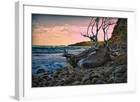 Caribbean, Grenada, Lasagesse Beach-Rona Schwarz-Framed Photographic Print