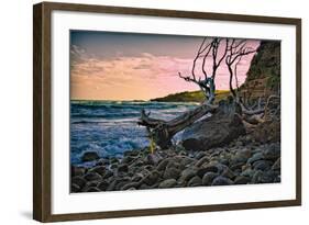 Caribbean, Grenada, Lasagesse Beach-Rona Schwarz-Framed Photographic Print