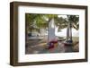 Caribbean, Grenada, Mayreau Island. Sailboats on beach.-Jaynes Gallery-Framed Photographic Print