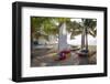 Caribbean, Grenada, Mayreau Island. Sailboats on beach.-Jaynes Gallery-Framed Photographic Print