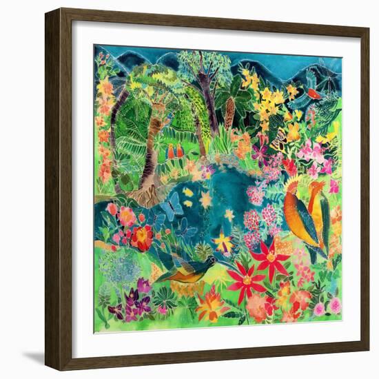 Caribbean Jungle, 1993-Hilary Simon-Framed Giclee Print