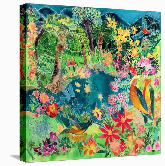 Caribbean Jungle, 1993-Hilary Simon-Stretched Canvas