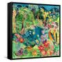 Caribbean Jungle, 1993-Hilary Simon-Framed Stretched Canvas