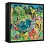Caribbean Jungle, 1993-Hilary Simon-Framed Stretched Canvas