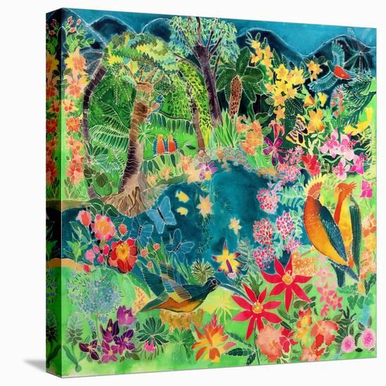 Caribbean Jungle, 1993-Hilary Simon-Stretched Canvas