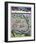 Caribbean Map-null-Framed Giclee Print