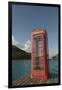 Caribbean, Marina Cay. Pusser's Red Box English Telephone-Kevin Oke-Framed Premium Photographic Print