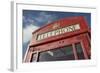 Caribbean, Marina Cay. Pusser's Red Box English Telephone-Kevin Oke-Framed Photographic Print