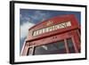 Caribbean, Marina Cay. Pusser's Red Box English Telephone-Kevin Oke-Framed Photographic Print