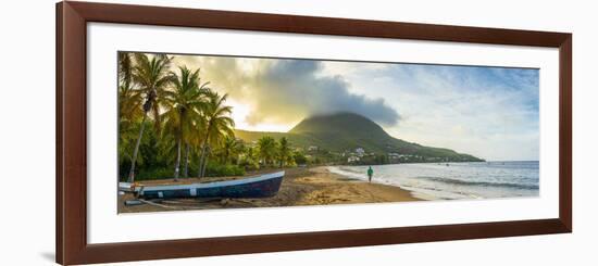 Caribbean, Martinique, Les Anse D'Arlet, Petite Anse, Sunsrise-Alan Copson-Framed Photographic Print