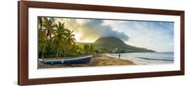 Caribbean, Martinique, Les Anse D'Arlet, Petite Anse, Sunsrise-Alan Copson-Framed Photographic Print