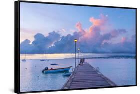 Caribbean, Martinique, Pointe Du Bout, Anse Mitan-Alan Copson-Framed Stretched Canvas